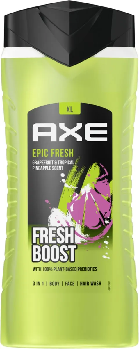 Axe Epic Fresh Douchegel & Shampoo 3-in-1 - 2400ml (6x400ml)
