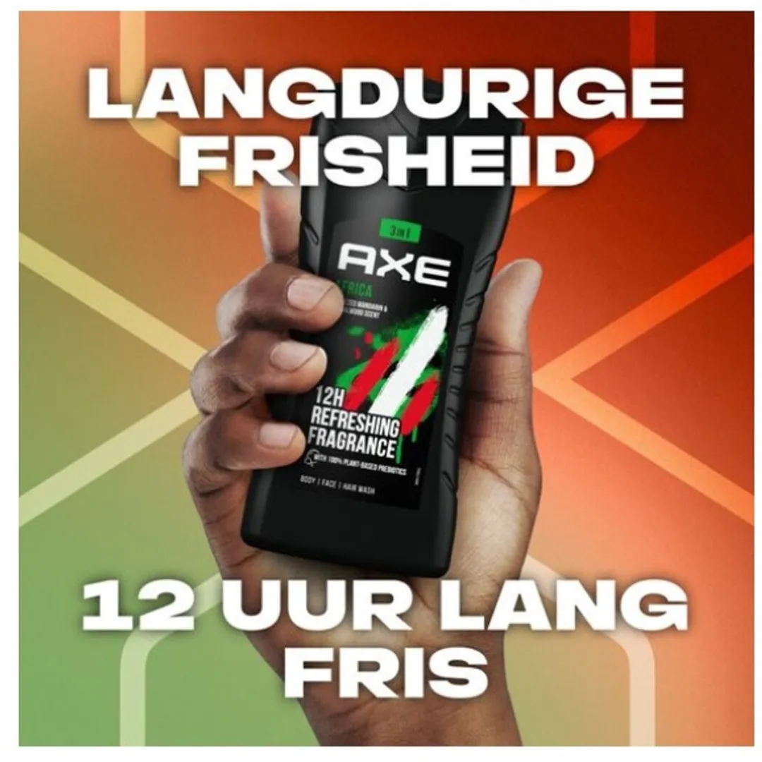Axe Africa Douchegel - 2400ml (6x400ml)