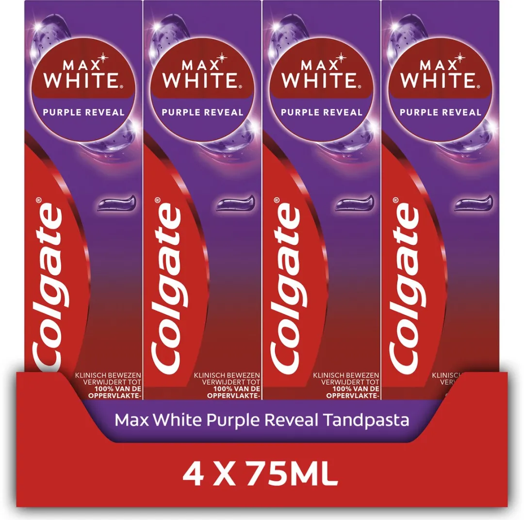 Colgate Max White Purple Tandpasta
