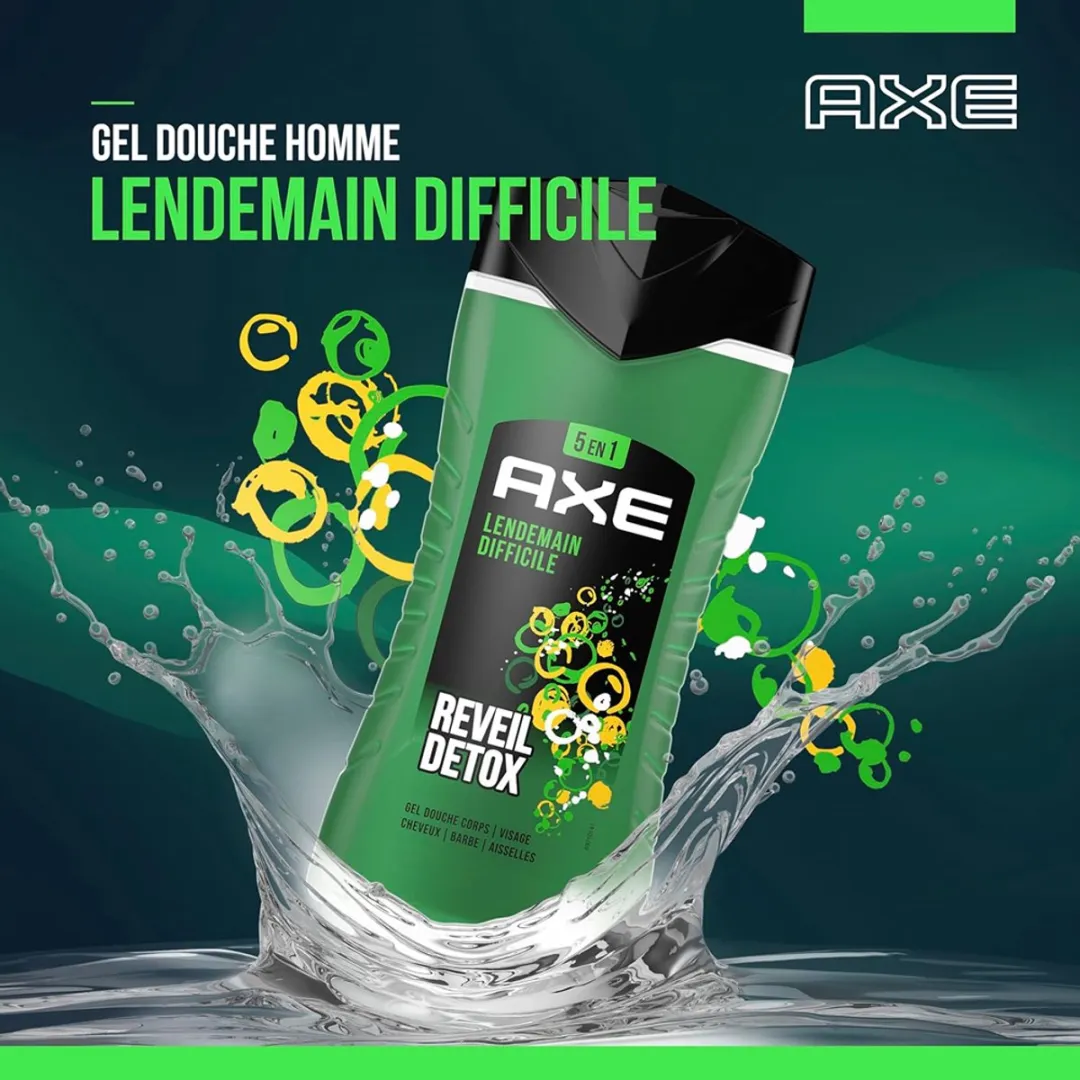 Axe 5-in-1 Lendemain Difficile Douchegel 250ml