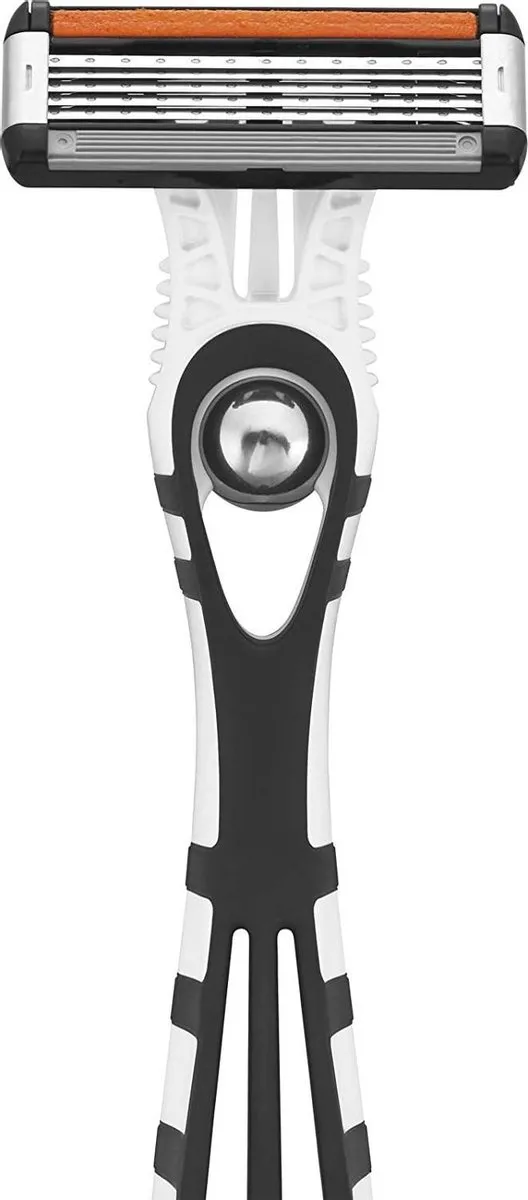 Bic Flex 5 Heren Scheermesjes - 5 Bewegende Bladen - 6 Stuks