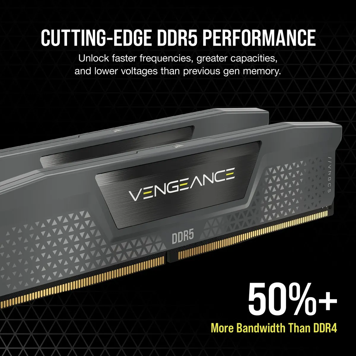Corsair Vengeance CMK32GX5M2B6400Z30 DDR5 Geheugen - 32GB (2x16GB) 6400MT/s