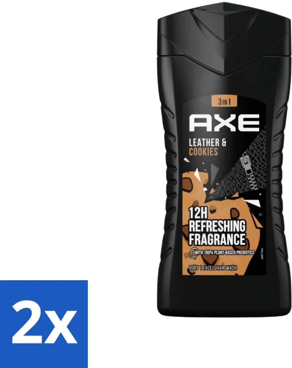 Axe 3-in-1 Douchegel Leather & Cookies 500ml