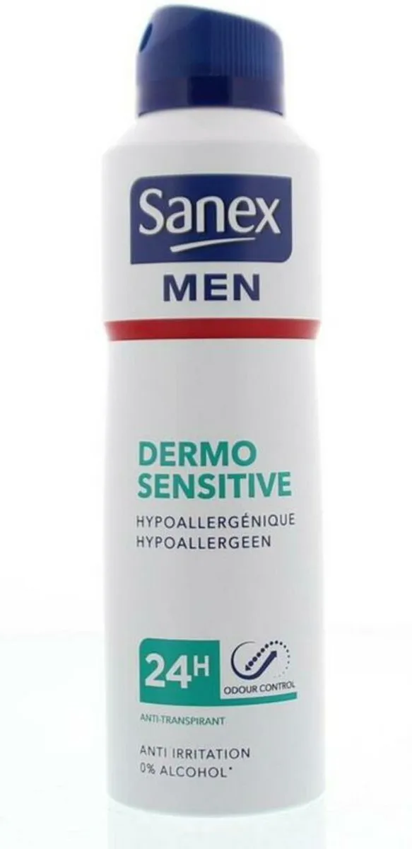 Sanex Deo Spray Dermo Sensitive Men 200ml - afbeelding 5 van 6