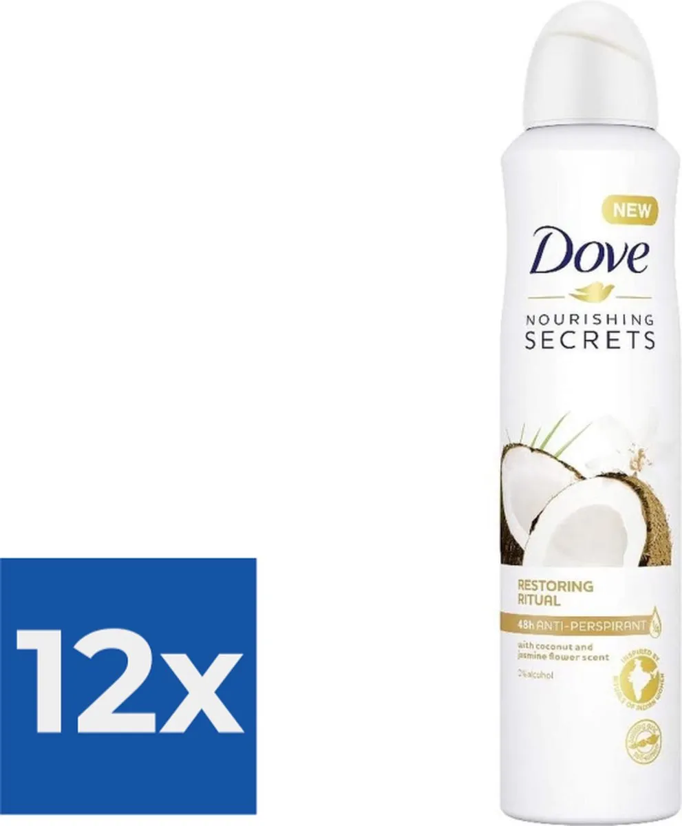 Dove Deodorant Coconut & Jasmine Flower 250ml