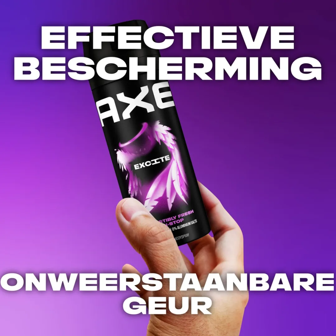 Axe Excite Bodyspray - 6x150ml