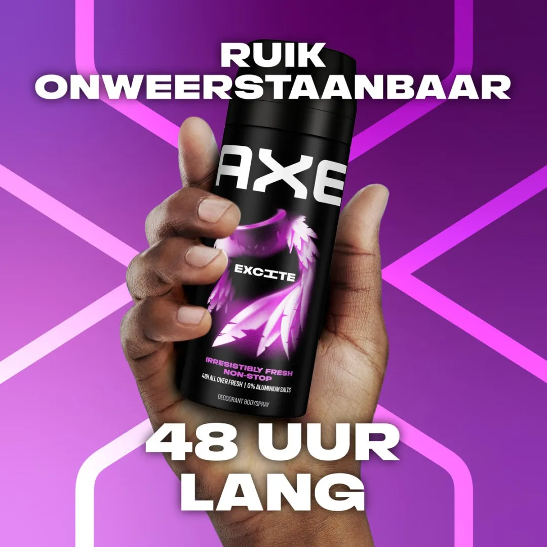 Axe Excite Bodyspray - 6x150ml