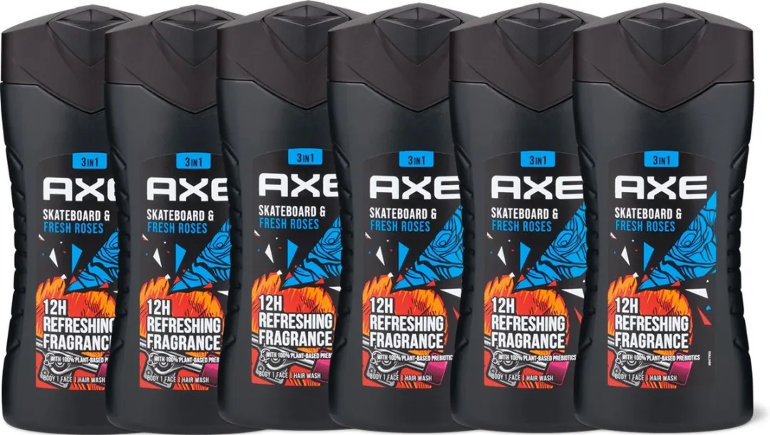 Axe Douchegel Skateboard & Fresh Roses