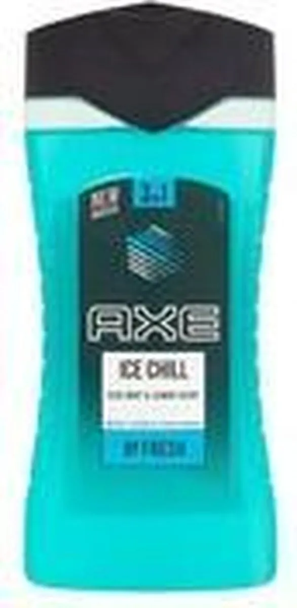 Axe Ice Chill 3-in-1 Douchegel 250ml - 24 Stuks