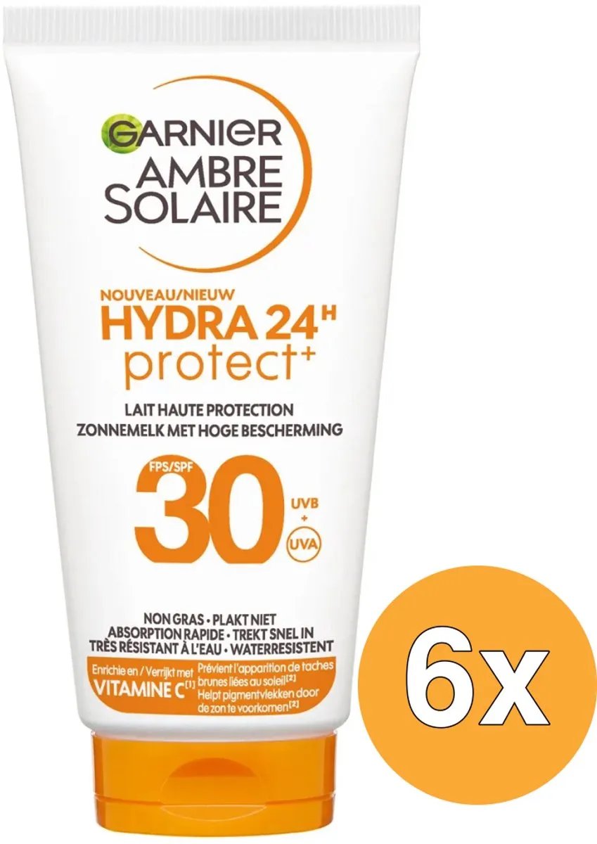 Garnier Ambre Solaire Hydra 24 Zonnemelk SPF 30