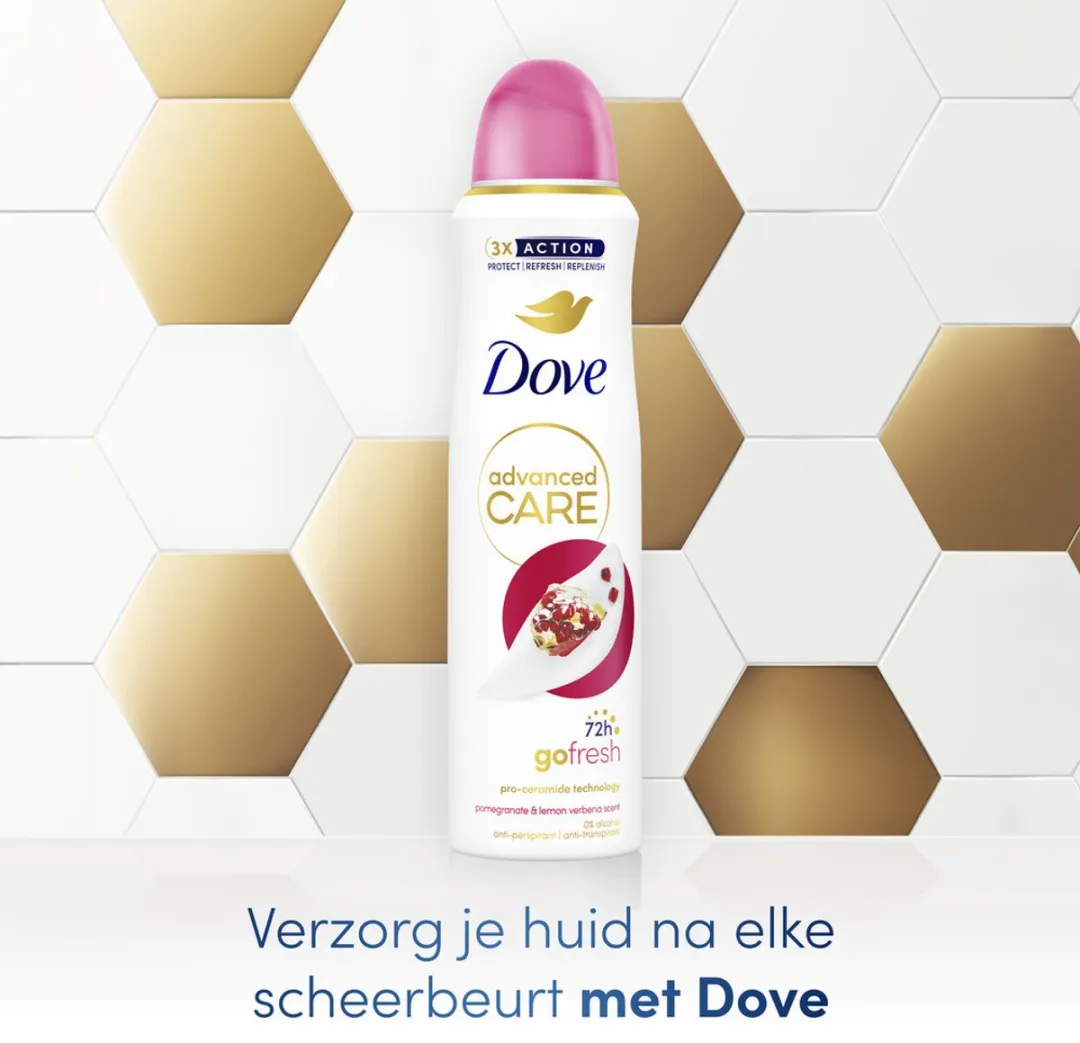 Dove Deodorant Spray Granaatappel & Citroenverbena 150ml - 12 Stuks