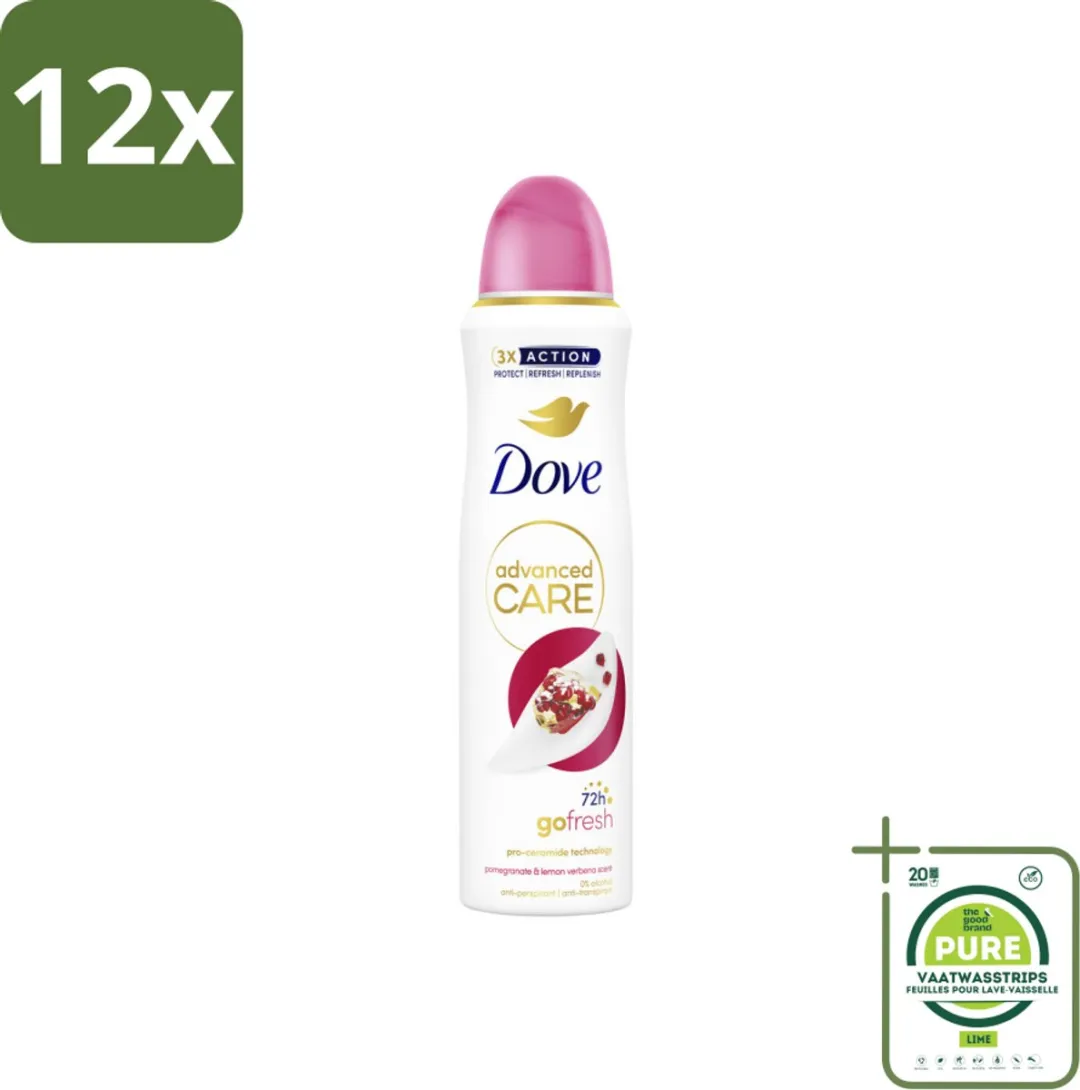 Dove Deodorant Spray Granaatappel & Citroenverbena 150ml