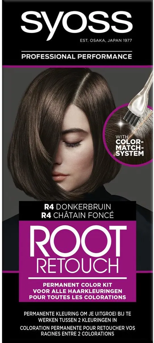 SYOSS Uitgroeiset R2 Goud Bruin Rootset 115ml