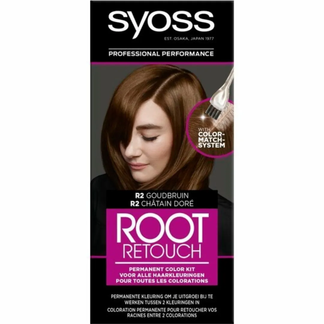 SYOSS Uitgroeiset R2 Goud Bruin Rootset 115ml