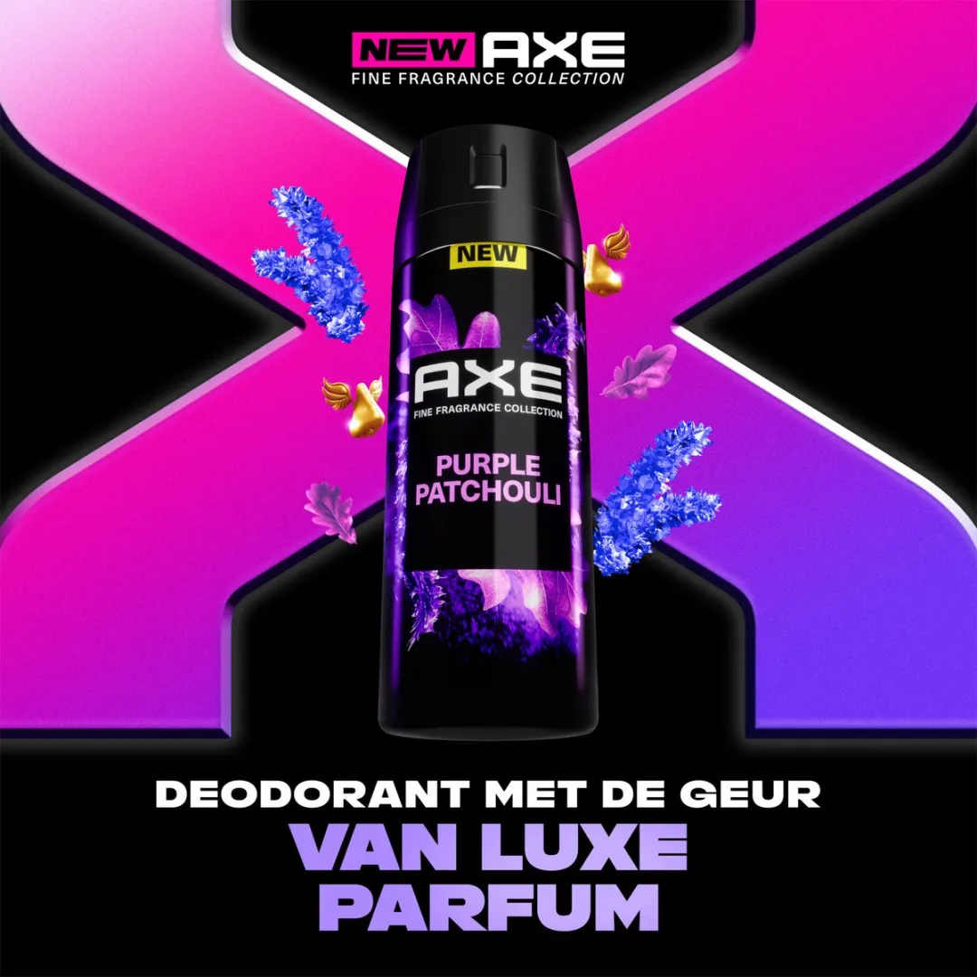 Axe Fine Fragrance Purple Patchouli Bodyspray - 6x150ml