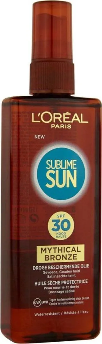 L'Oréal Paris Sublime Sun Mythical Bronze Oil SPF 30 - 2x150ml