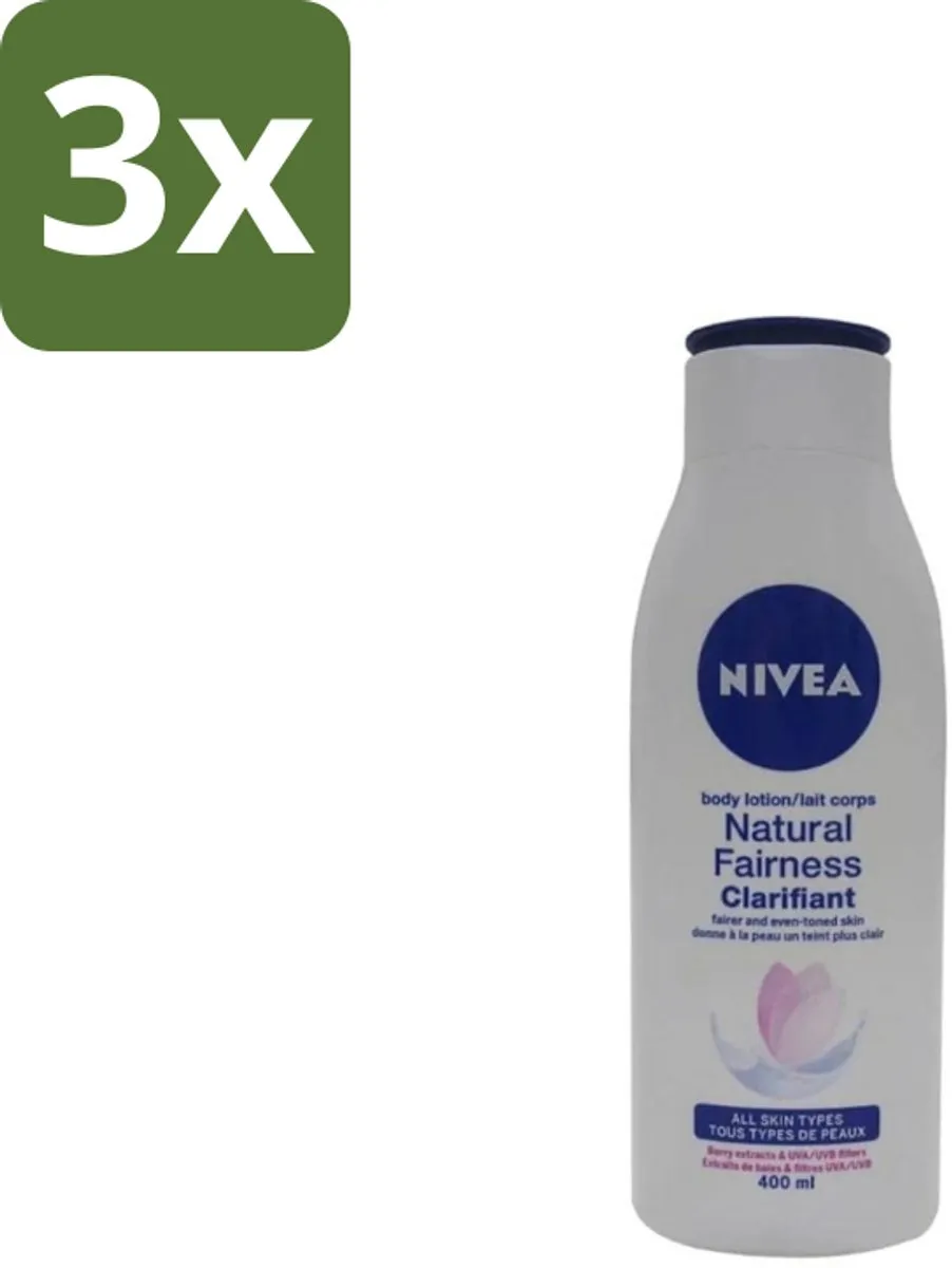 NIVEA Natural Fairness Bodylotion 1200ml