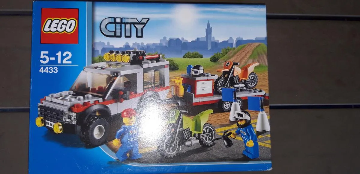 LEGO City Crossmotor Transport 4433 - 201 Stukken - afbeelding 6 van 6