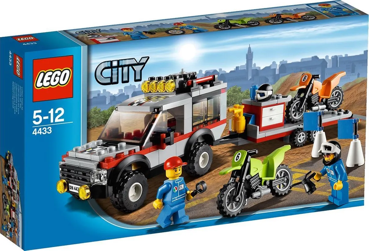 LEGO City Crossmotor Transport 4433