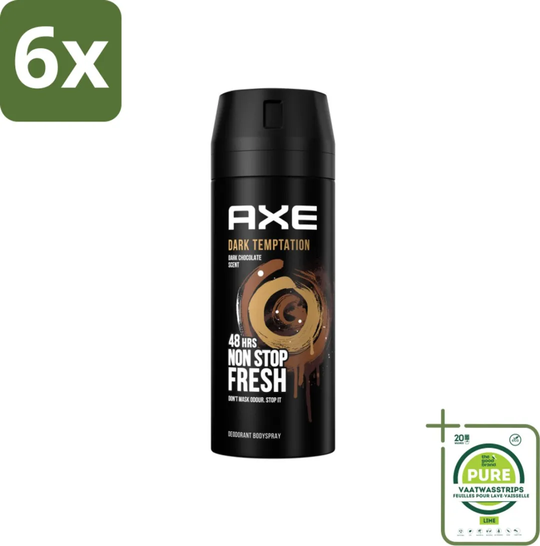 Axe Dark Temptation Deo Spray Chocolade 150ml