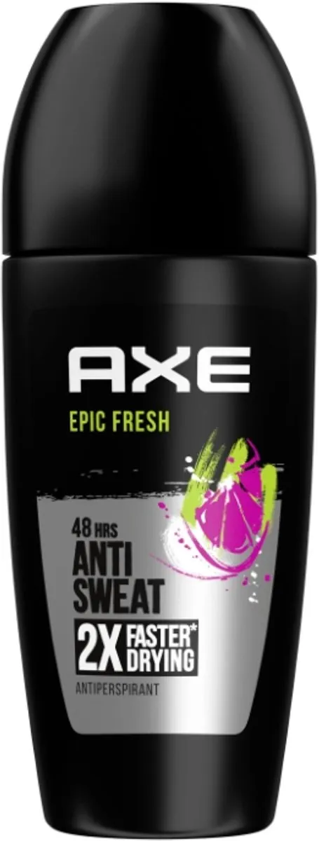 Axe Deodorant Roller Epic Fresh 50ml - 25 Stuks