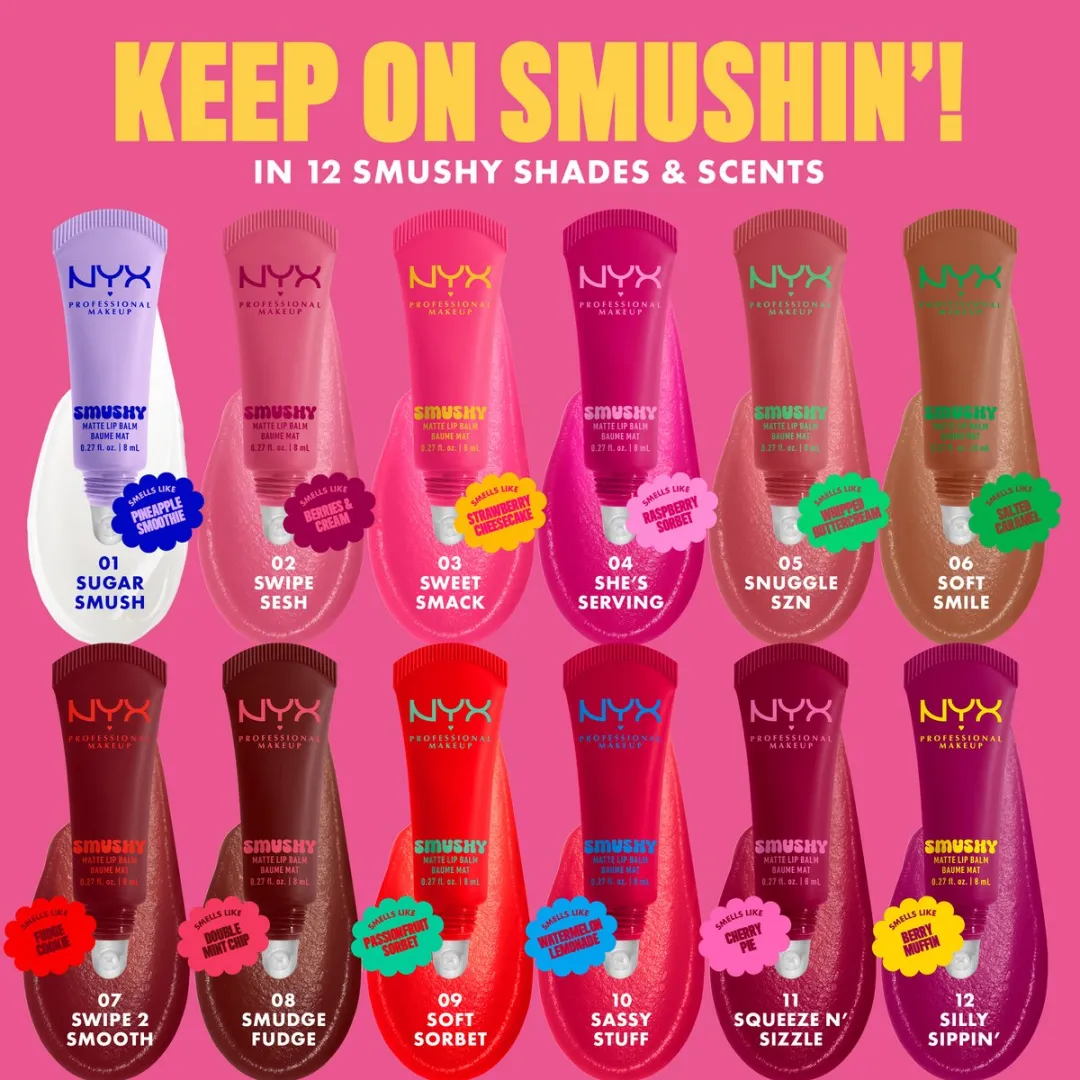 NYX Smushy Matte Soft Smile Lippenbalsem 8ml