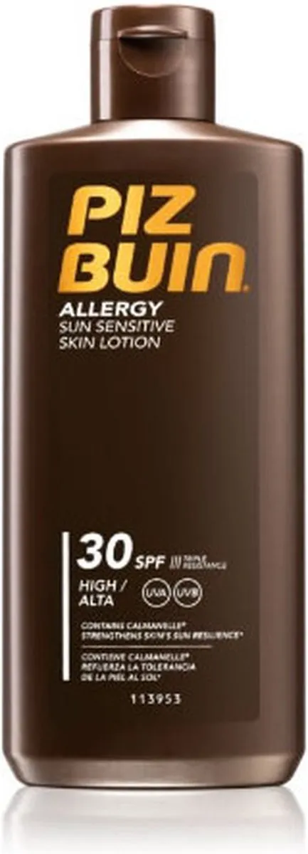 Piz Buin Allergy Zonnebrandlotion SPF 30 - 200ml
