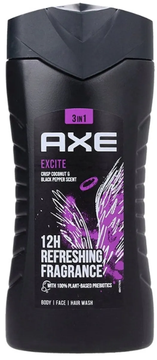 Axe Excite Douchegel - 500ml (2x250ml)