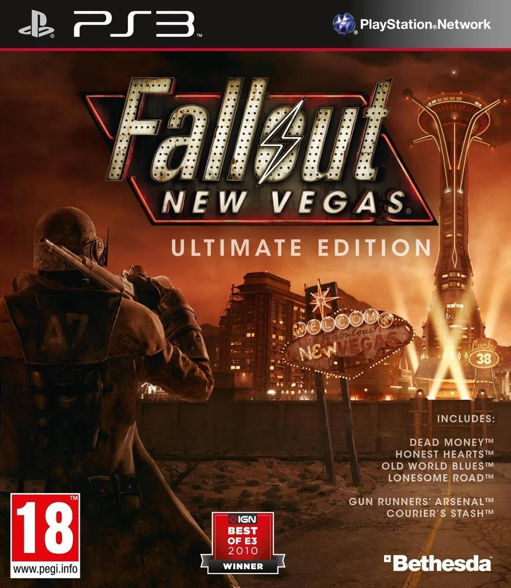 Bethesda Fallout New Vegas Ultimate Edition PS3