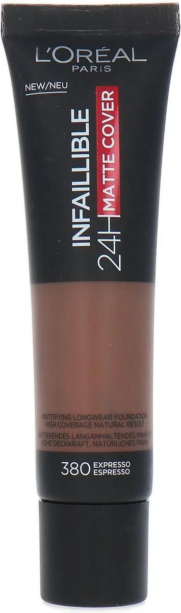 L'Oréal Paris Infallible 24H Matte Cover Foundation 380 Espresso