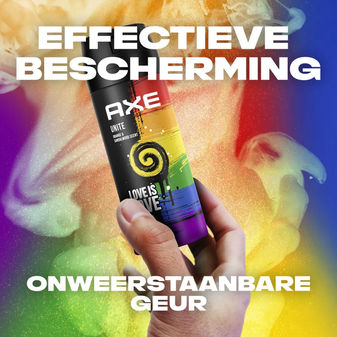 Axe Unite Bodyspray 450ml - 3 Stuks