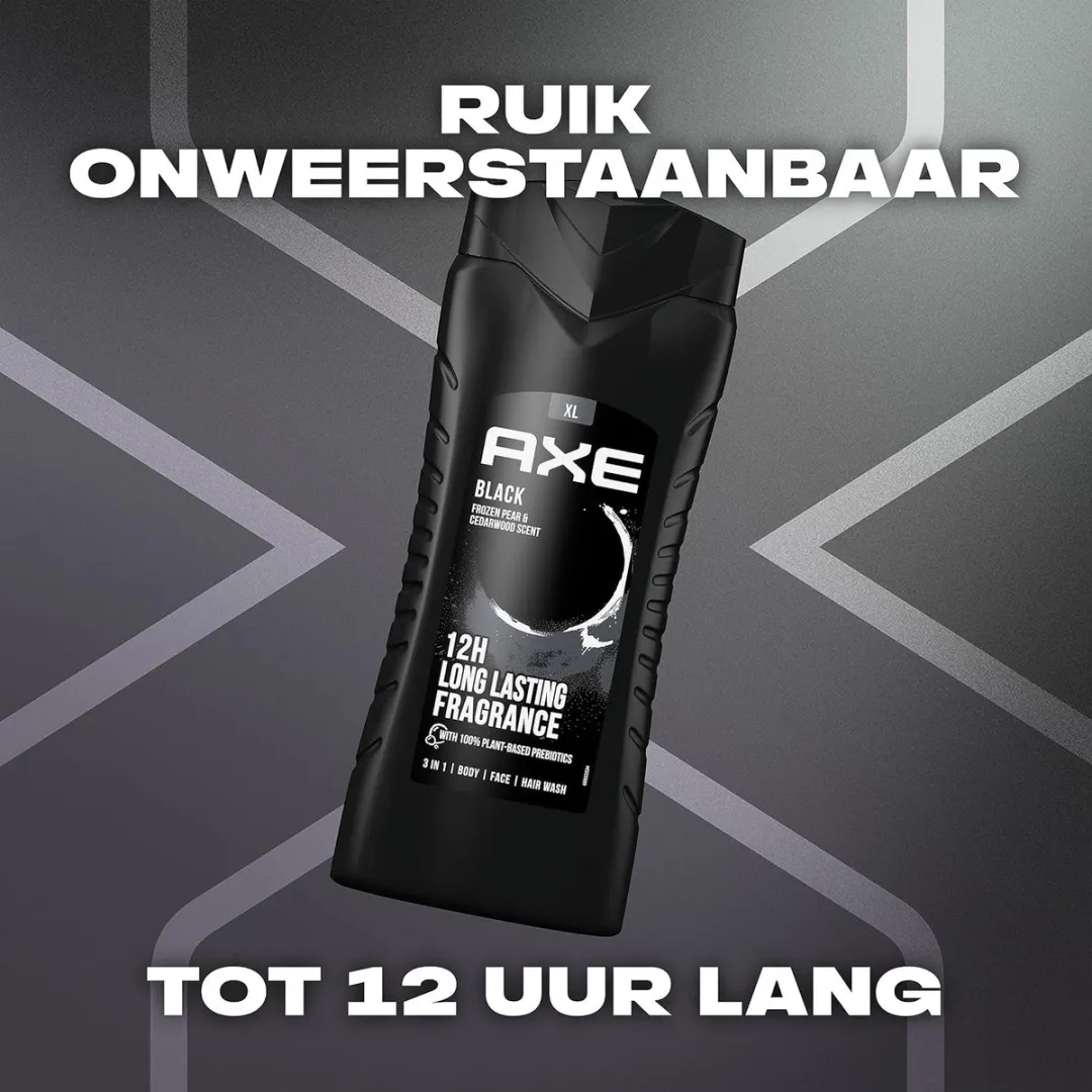 Axe Douchegel Black 250ml - 12 Stuks