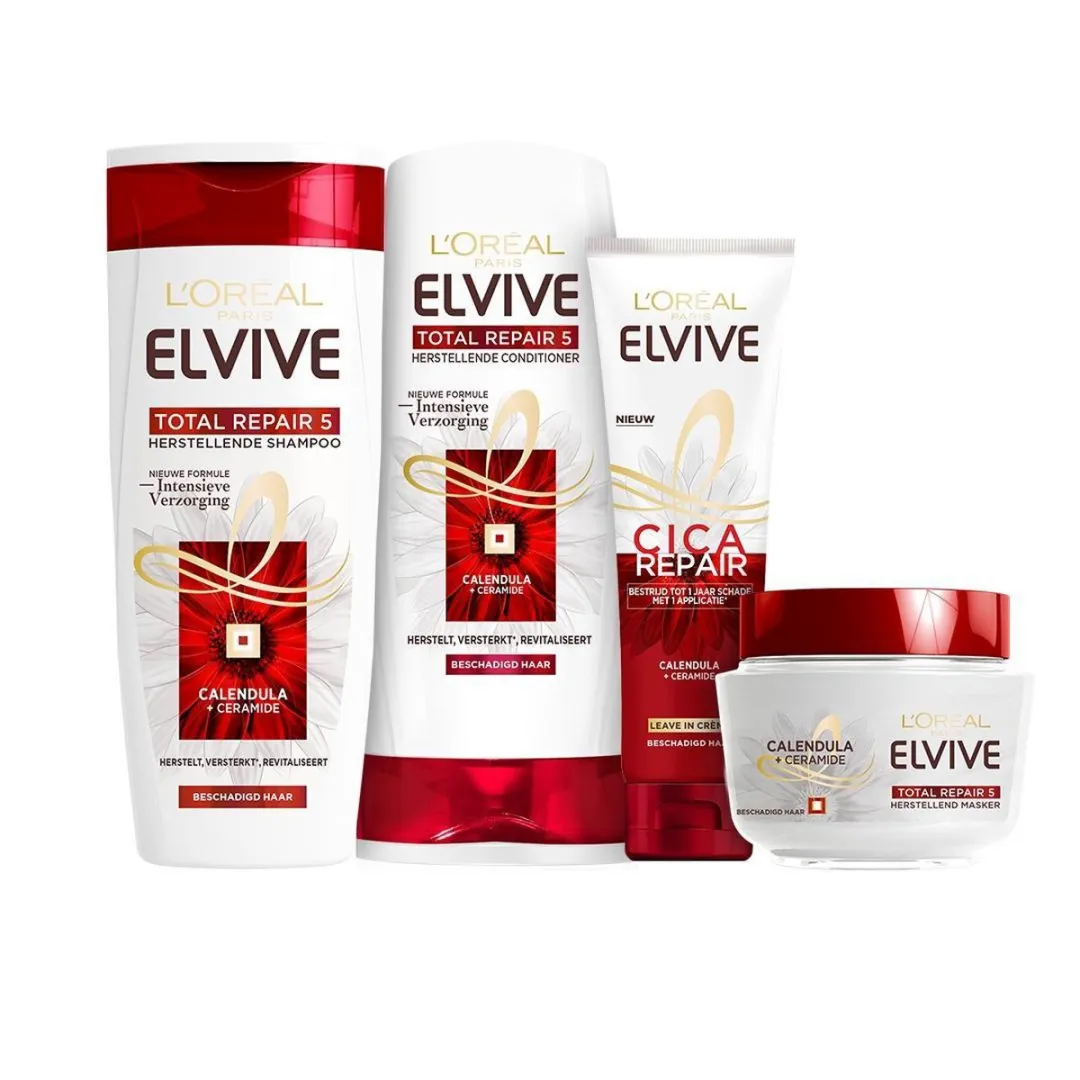 L'Oréal Paris Elvive Total Repair 5 Haarmasker 300ml - afbeelding 6 van 6