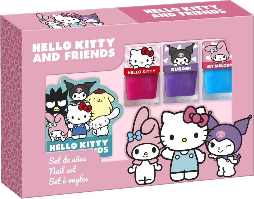 Hello Kitty Nagellakset 3x4,5ml