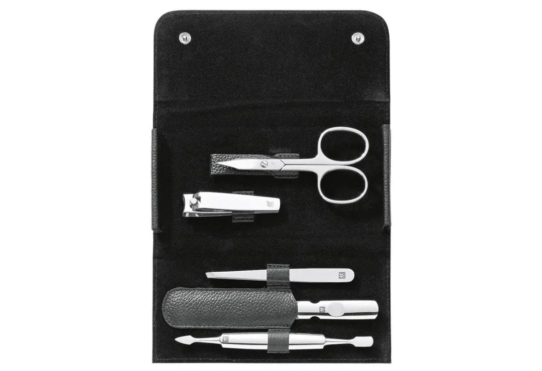 Zwilling Beauty Classic Inox Manicure & Pedicure Set 5-delig - RVS - Zwart