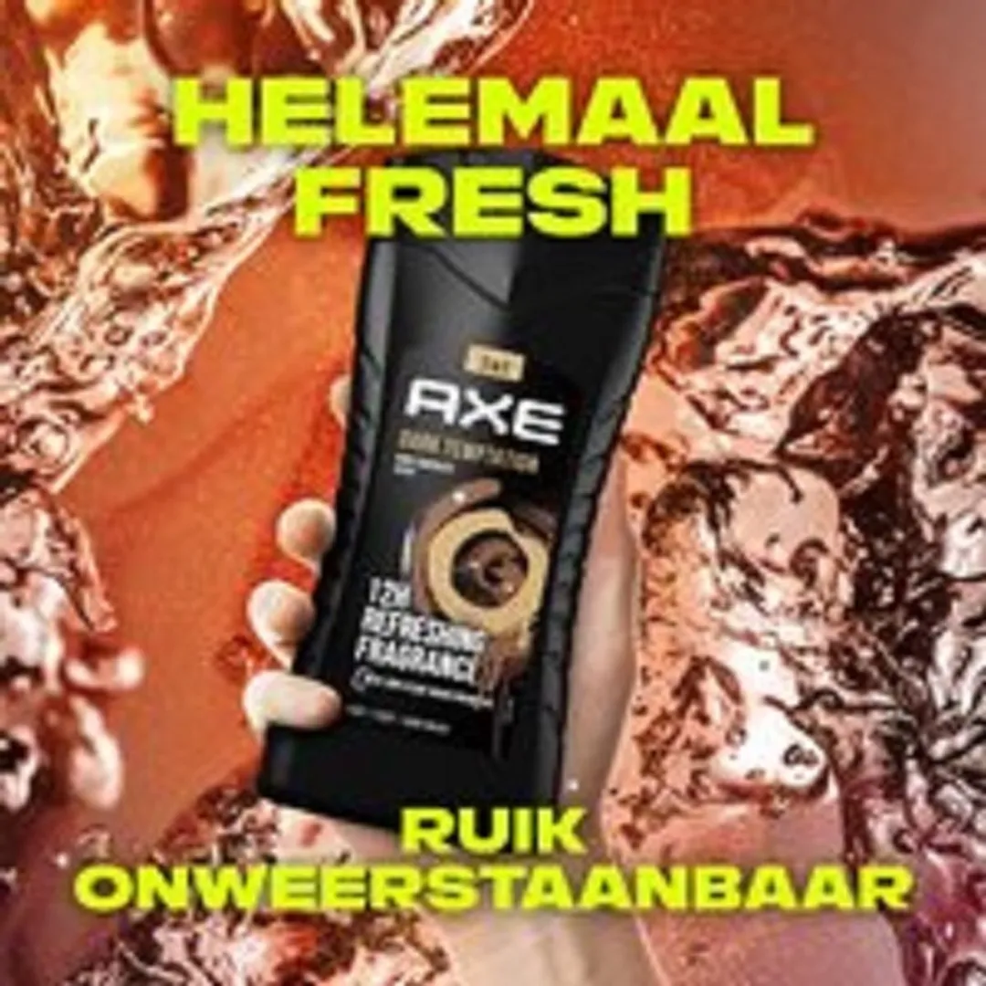 Axe Dark Temptation Douchegel - 4x250ml