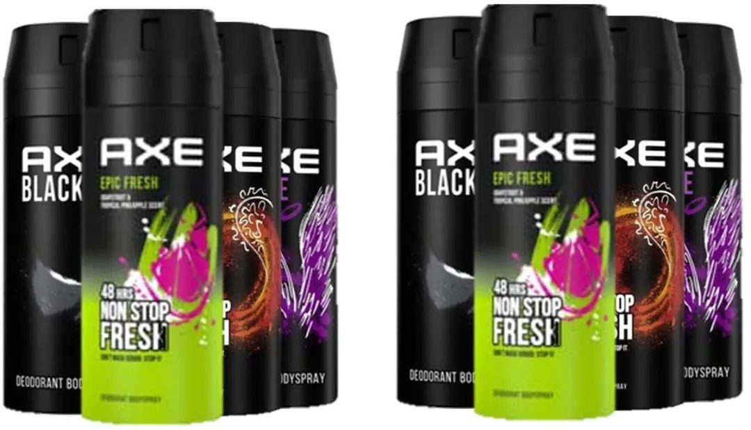 Axe Bodyspray Mix 8x150ml