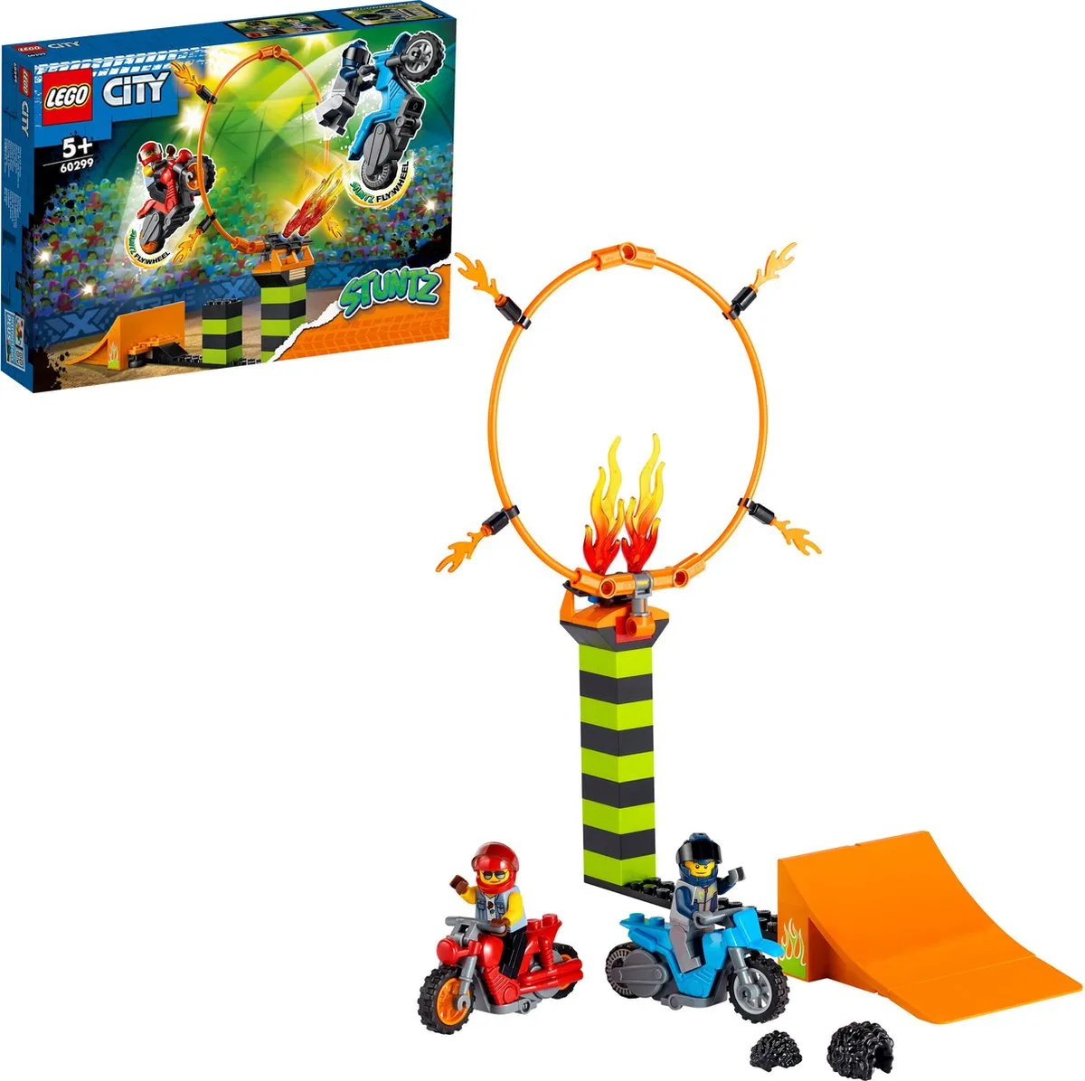 LEGO City Stuntz Stuntcompetitie 60299 - 2 Minifiguren