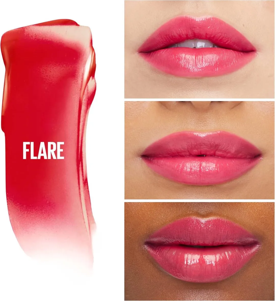 Maybelline Green Edition Balmy Lip Blush 004 Flare - 1,7 g - Rood - afbeelding 6 van 6