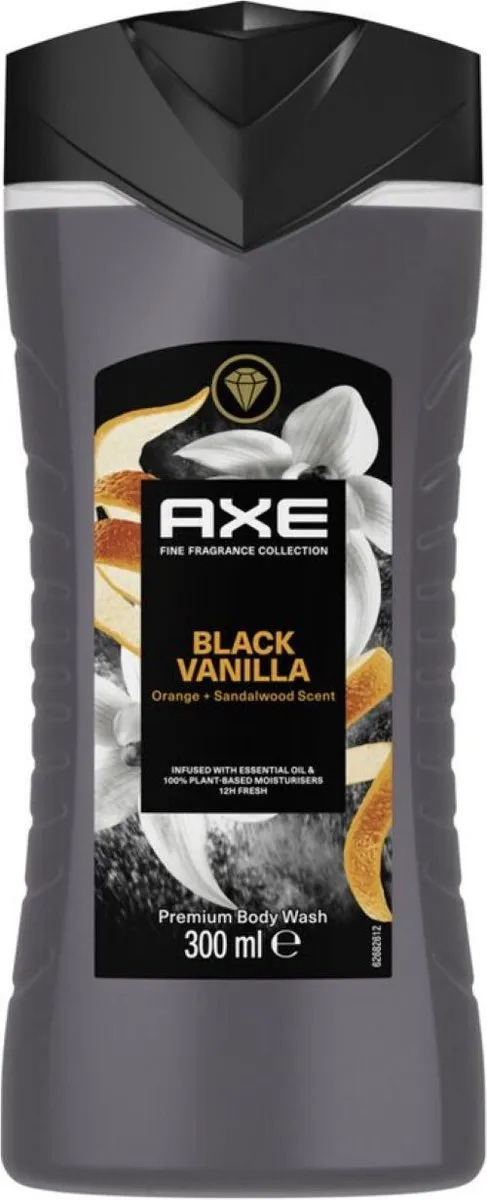 Axe Black Vanilla Douchegel - 2x300ml