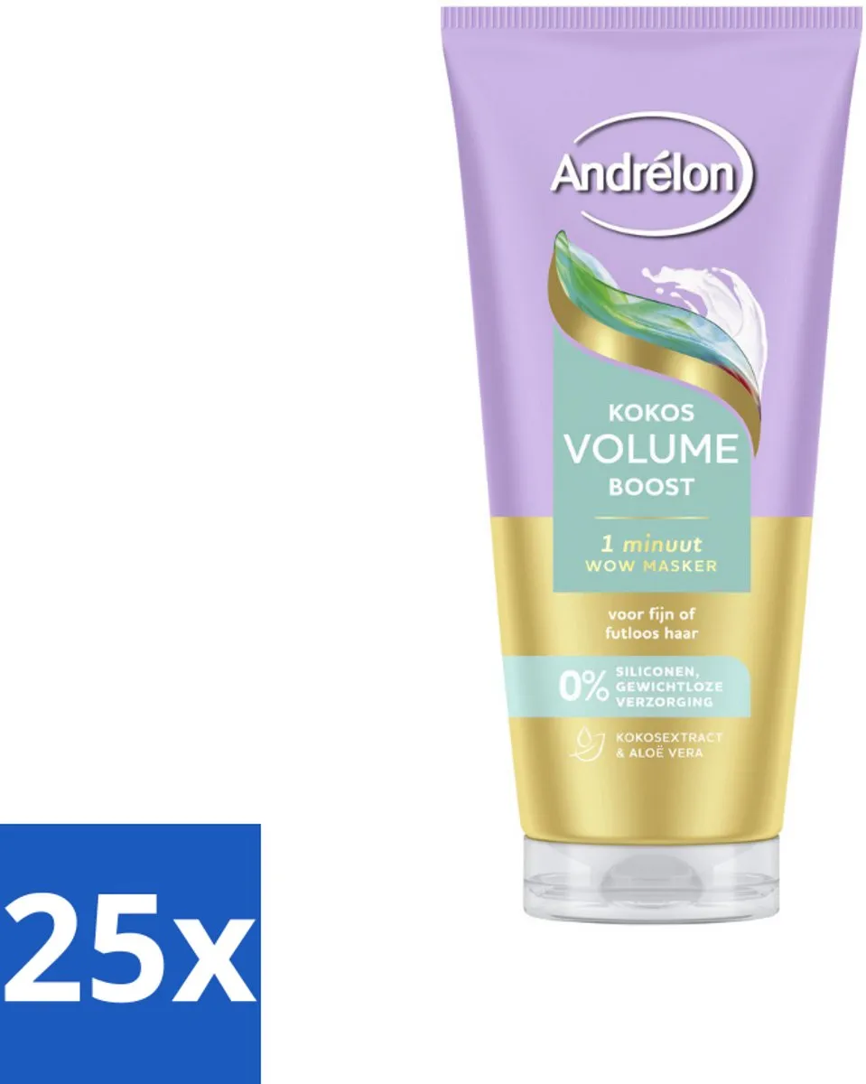 Andrélon Kokos Volume Boost Haarmasker 180ml