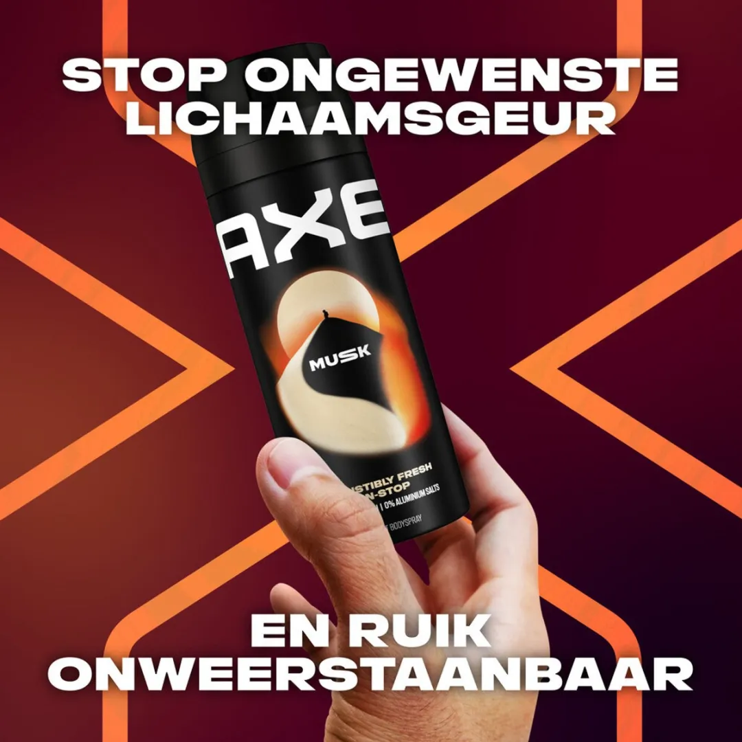 Axe Musk Bodyspray 150ml - 3 Stuks