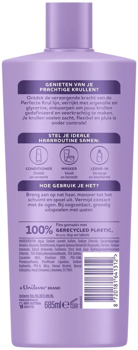 Andrélon Perfecte Krul Shampoo 685ml - 7 Stuks