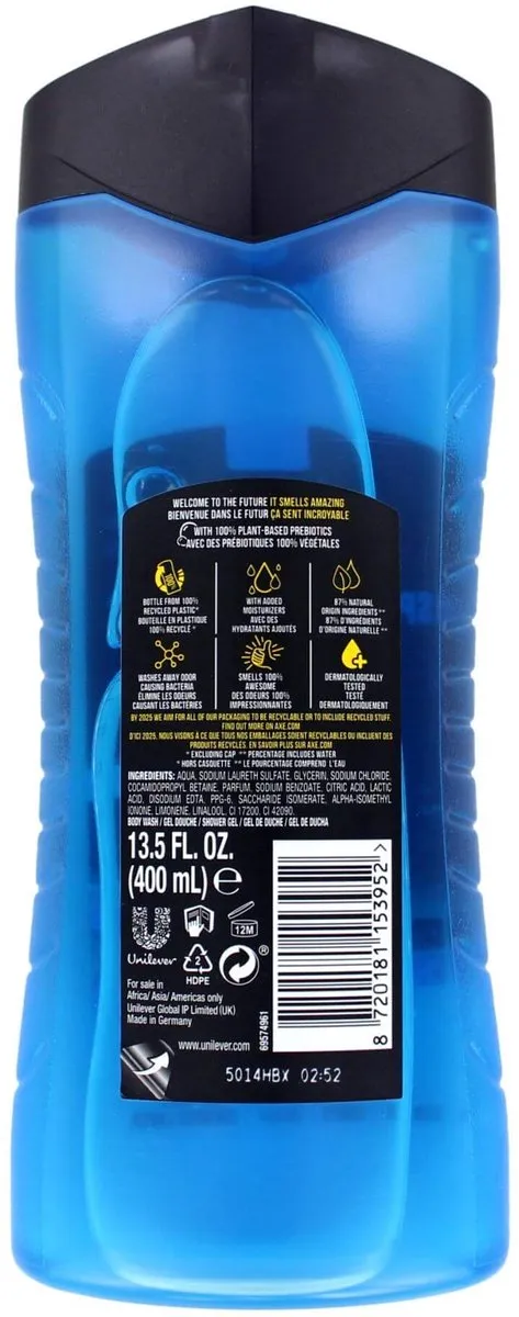 Axe Sport Blast Douchegel 400ml