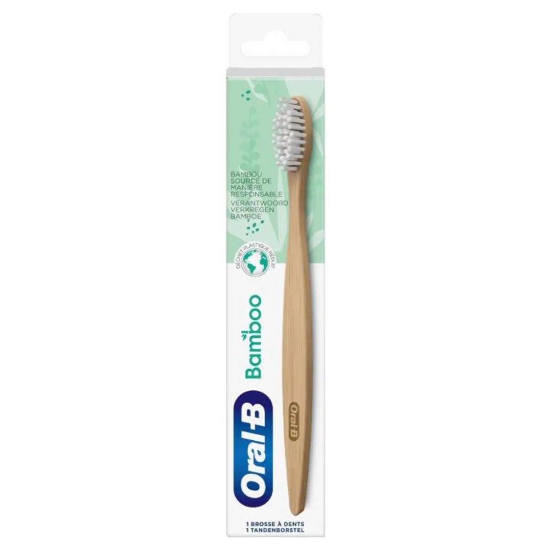Oral-B Bamboe Tandenborstel Wit