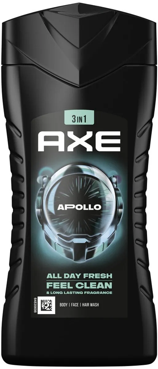 Axe Apollo 3-in-1 Douchegel 250ml