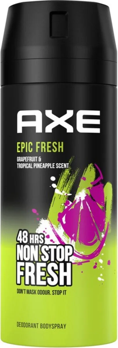 Axe Deodorant Bodyspray Epic Fresh - 4x150ml