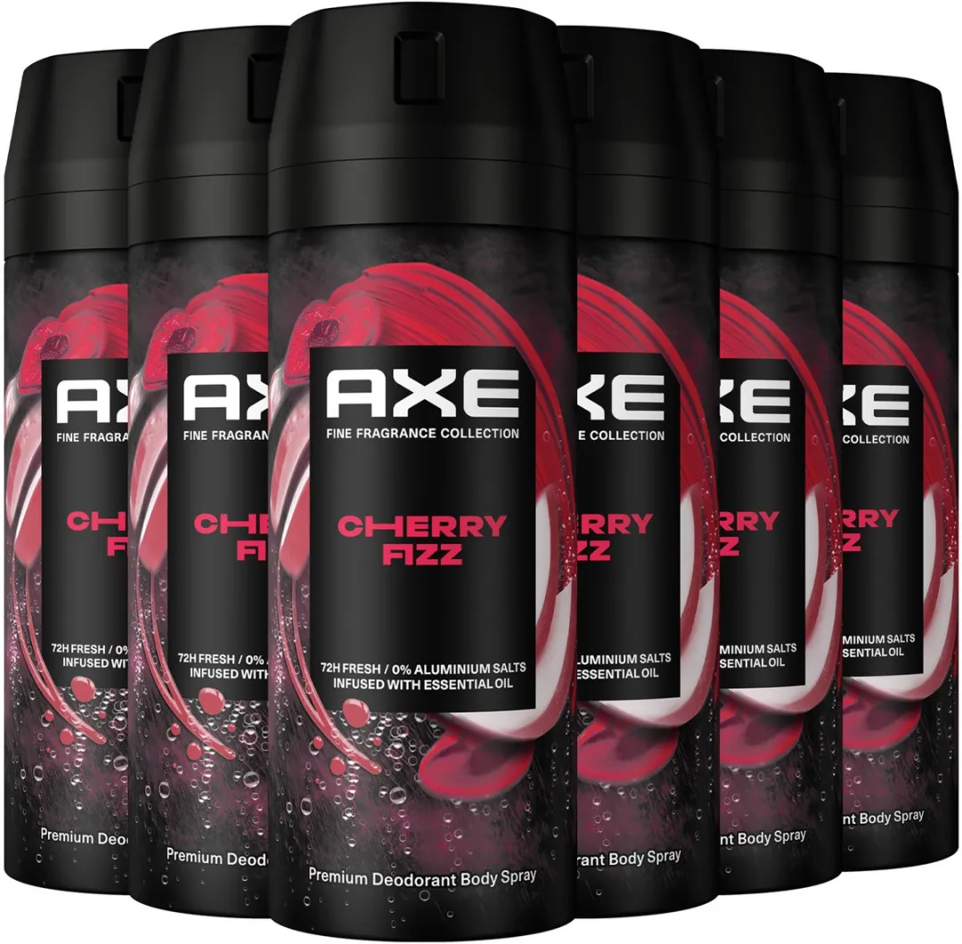 Axe Fine Fragrance Bodyspray - 6x150ml