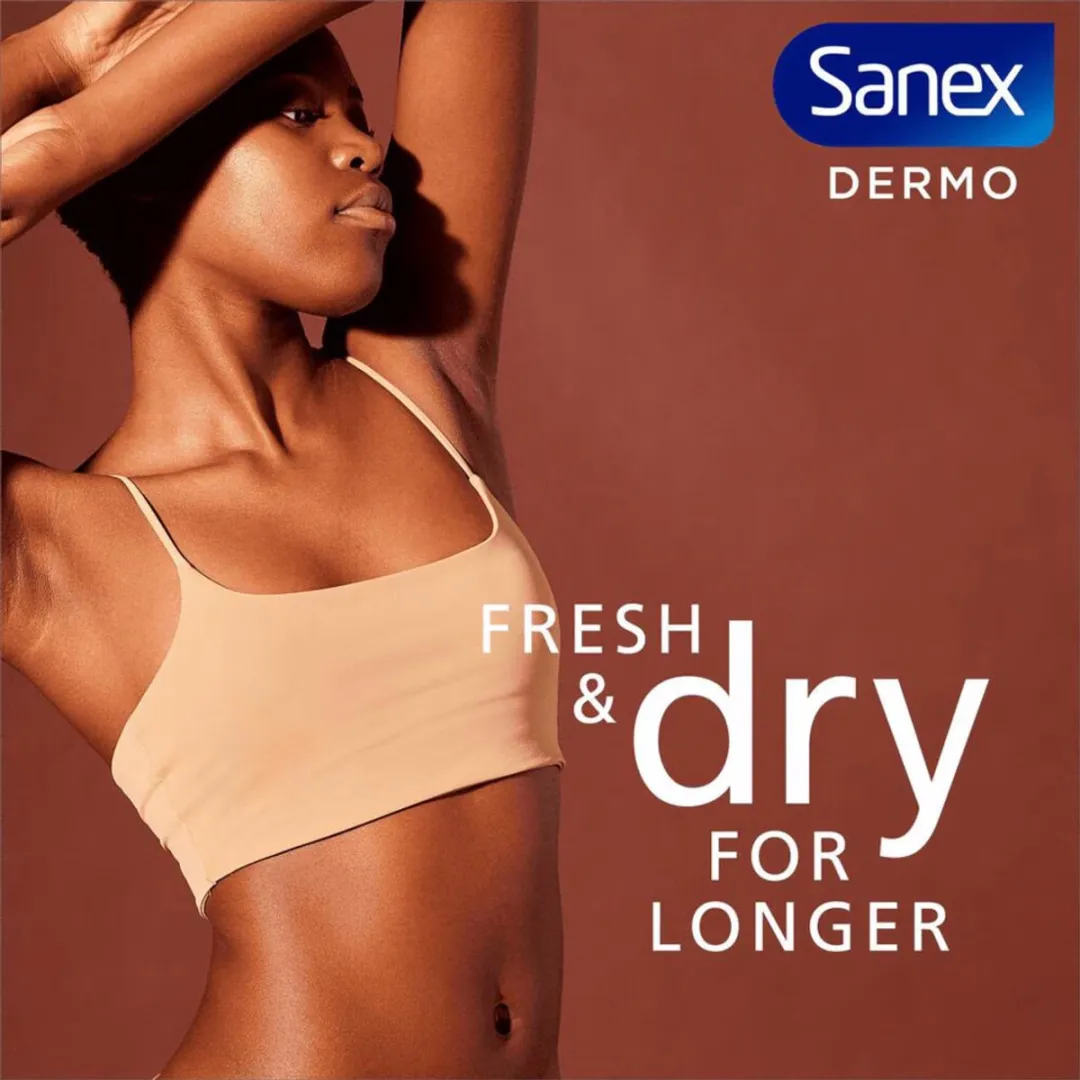 Sanex Deodorant Spray Derma Extra Control 72h - 3x200ml