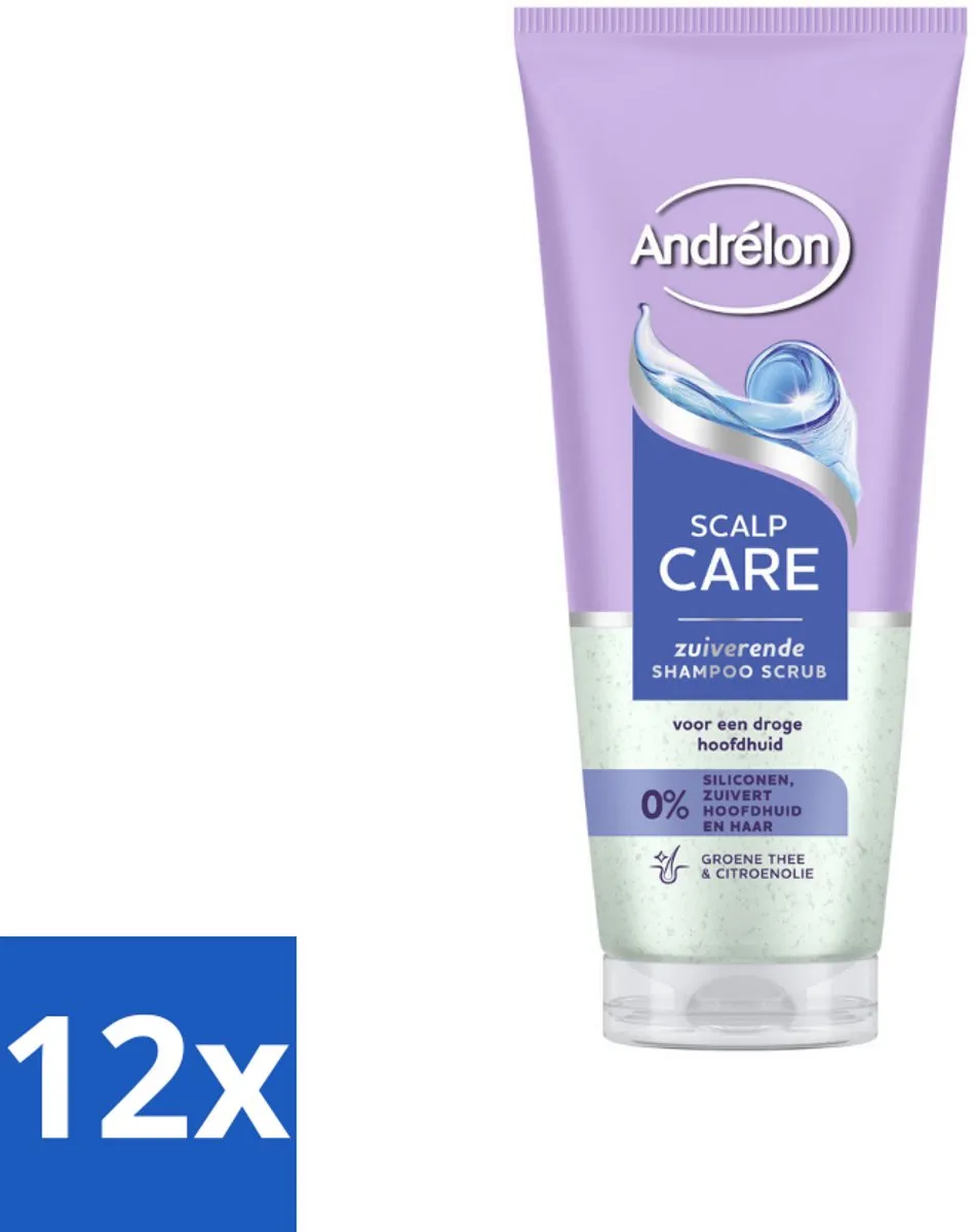 Andrélon Scrub Shampoo Anti-Roos 200ml